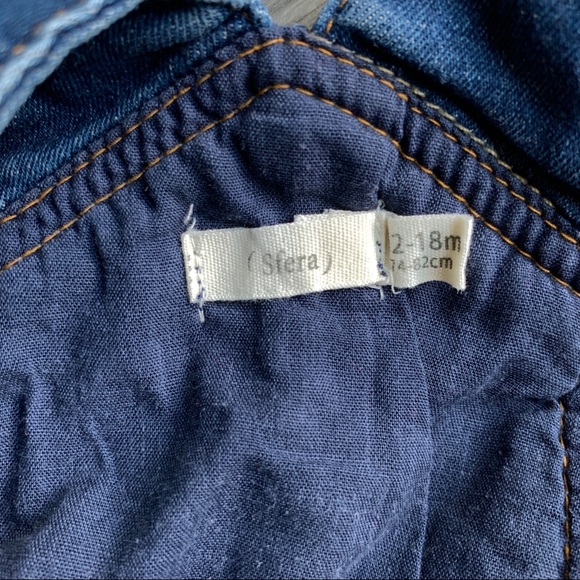 sferra Baby Overall Shorties 12-18 months - Picture 5 of 5